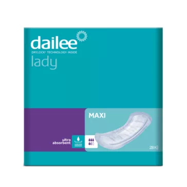 Dailee Lady Maxi - inkontinencia betét 980 ml (28 db)