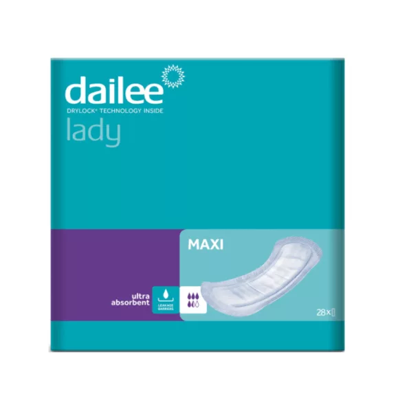 Dailee Lady Maxi - inkontinencia betét 980 ml (28 db)
