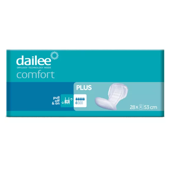 Dailee Comfort Plus - inkontinencia betét 1950 ml (28 db) Dailee Comfort Plus - inkontinencia betét 1950 ml (28 db)