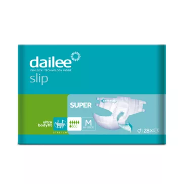   Dailee Slip Super M - inkontinencia nadrágpelenka 2600 ml (28 db)