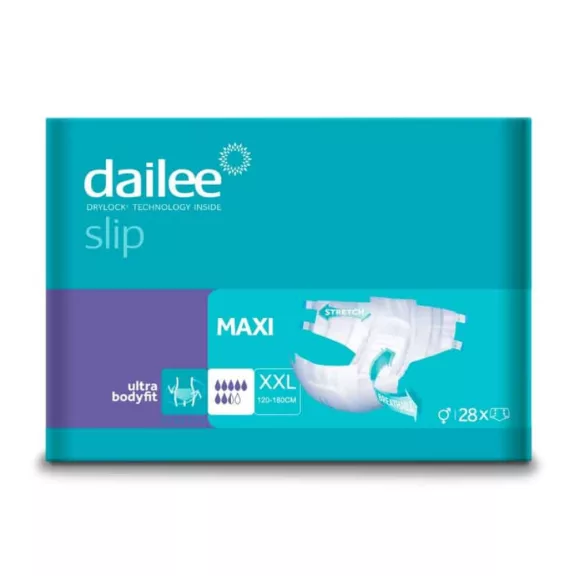 Dailee Slip Maxi XXL - inkontinencia nadrágpelenka 3700 ml (28 db) Dailee Slip Maxi XXL - inkontinencia nadrágpelenka 3700 ml (28 db)