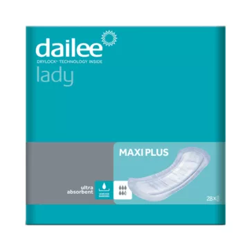 Dailee Lady Maxi Plus - inkontinencia betét 1120 ml (28 db)
