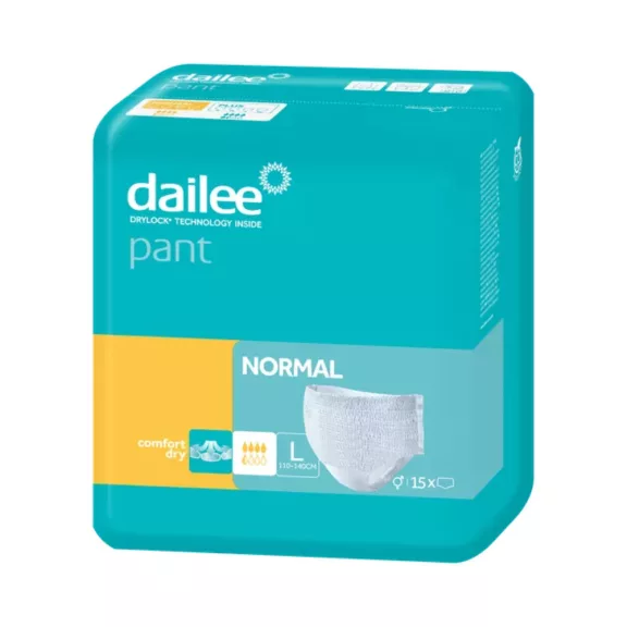 Dailee Pant Normal L - inkontinencia pelenkanadrág 1544 ml (15 db) Dailee Pant Normal L - inkontinencia pelenkanadrág 1544 ml (15 db)