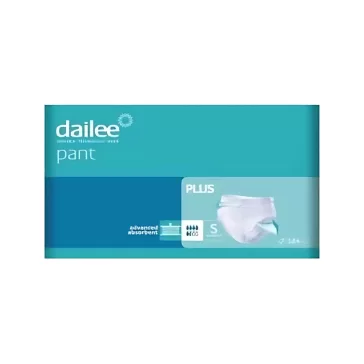   Dailee Pant Plus S - inkontinencia pelenkanadrág 1910 ml (15 db)