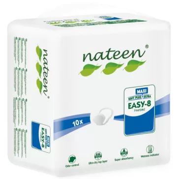 A 2450 ml kapacitással rendelkező NATEEN Easy 8 Maxi Inkontinencia betét magas nedvszívóképessé