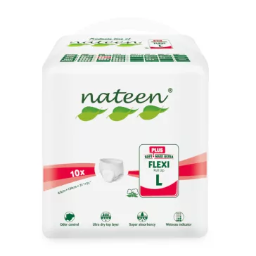   Nateen Flexi Plus L - inkontinencia pelenkanadrág 2300 ml (10db)