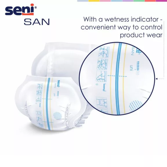 Seni SAN UNI - inkontinencia betét 1700 ml (30 db) Seni SAN UNI - inkontinencia betét 1700 ml (30 db)