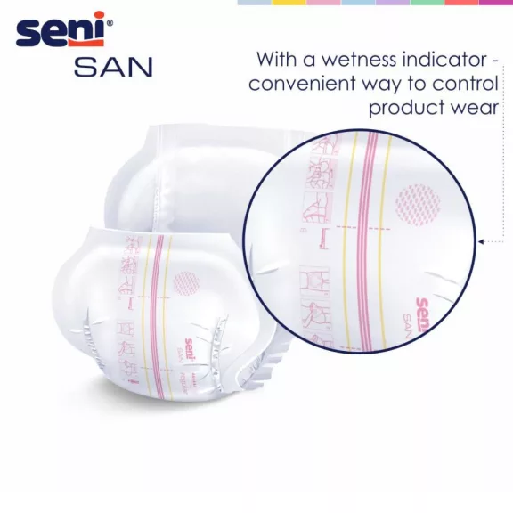 Seni SAN Regular - inkontinencia betét 1547 ml (30 db) Seni SAN Regular - inkontinencia betét 1547 ml (30 db)