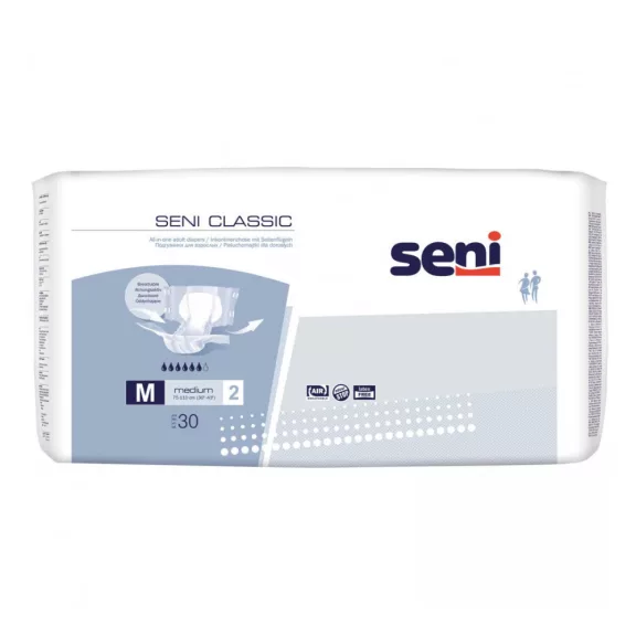 Seni Classic nadrágpelenka M 2200 ml (30 db) Seni Classic nadrágpelenka M 2200 ml (30 db)