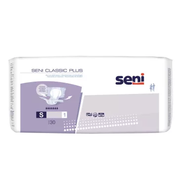 Seni Classic Plus S - nadrágpelenka 2000 ml (30 db)