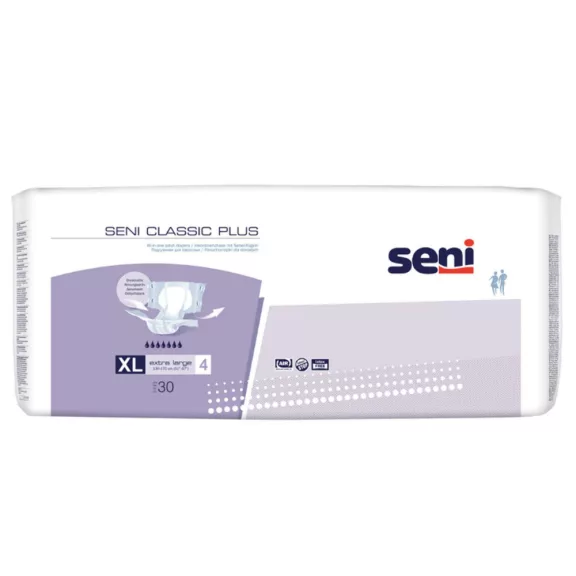 Seni Classic Plus XL - nadrágpelenka 3100 ml (30 db) Seni Classic Plus XL - nadrágpelenka 3100 ml (30 db)