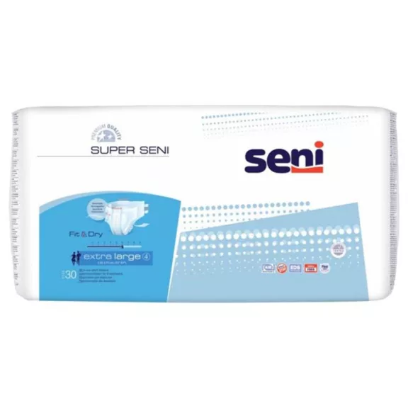 Seni Super XL - nadrágpelenka 2600 ml (30 db) Seni Super XL - nadrágpelenka 2600 ml (30 db)