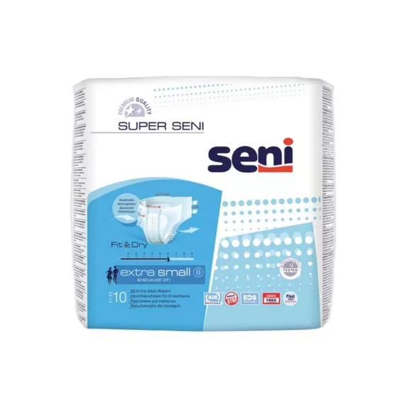 Seni Super XS - nadrágpelenka 1200 ml (10 db) Seni Super XS - nadrágpelenka 1200 ml (10 db)
