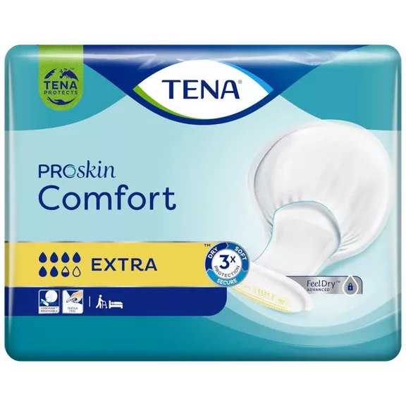 A 40 darabos kiszerelésben elérhető TENA Comfort Extra inkontinenciabetét nagy nedvszívó képess A 40 darabos kiszerelésben elérhető TENA Comfort Extra inkontinenciabetét nagy nedvszívó képess