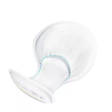 Az igazán kényelmes kialakítású TENA Comfort Original Maxi inkontinenciabetét formája és nedvsz
