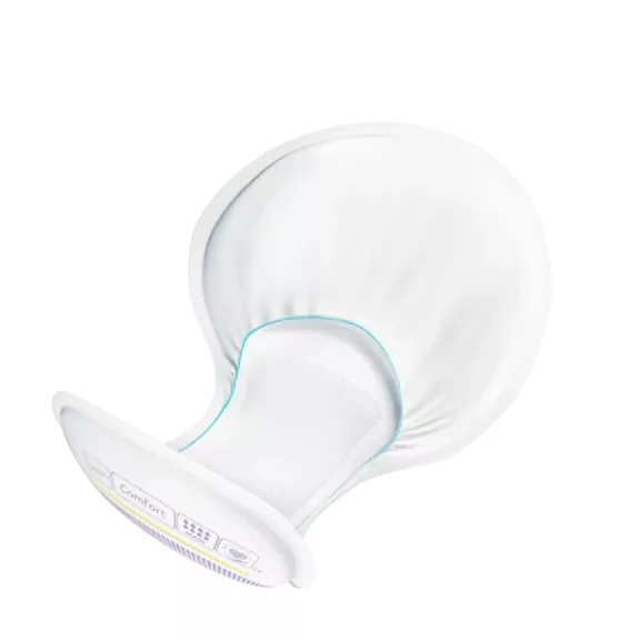Az igazán kényelmes kialakítású TENA Comfort Original Maxi inkontinenciabetét formája és nedvsz Az igazán kényelmes kialakítású TENA Comfort Original Maxi inkontinenciabetét formája és nedvsz