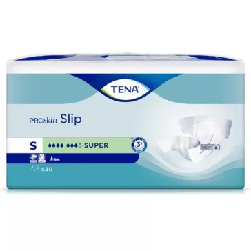 Az S-es TENA Slip Super inkontinencia-nadrágpelenka állítható tépőzárakkal készül a tökéletes i