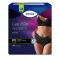 Az M méretű TENA Lady Pants Plus Noir inkontinencia fehérnemű magasított derékkal ellátott egys