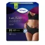 Az M méretű TENA Lady Pants Plus Noir inkontinencia fehérnemű magasított derékkal ellátott egys