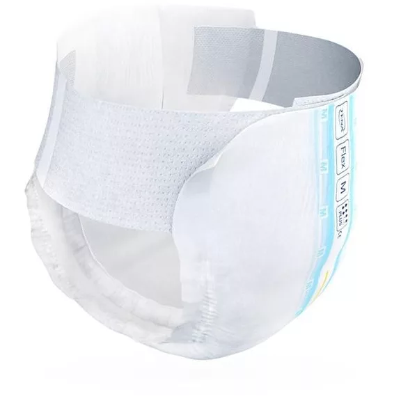 Az M méretű TENA Flex Plus fenőttpelenka a gyors nedvszívó képességgel és kiváló nedvességtartó Az M méretű TENA Flex Plus fenőttpelenka a gyors nedvszívó képességgel és kiváló nedvességtartó