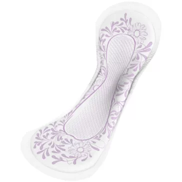 Az extra széles kivitelben készített, hátul szélesedő TENA Lady Protect+ Normal Night inkontine