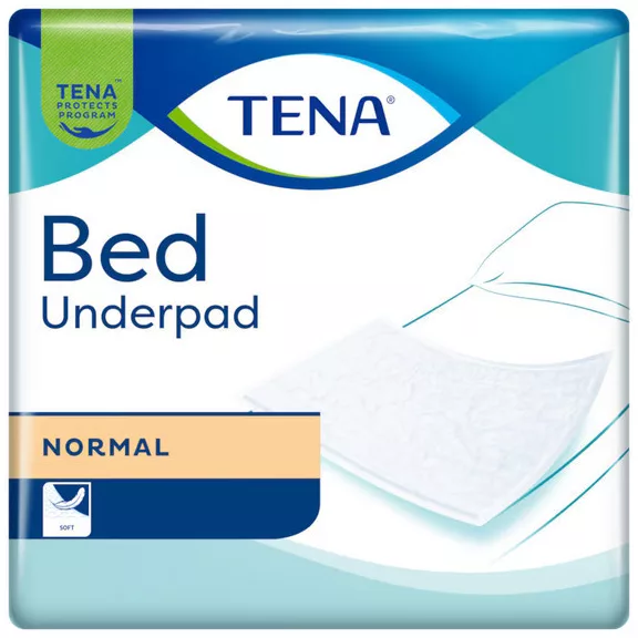 A 60x90 centiméteres Tena Bed Normal ágyvédő egy megbízható termék felnőttkori inkontinencia es A 60x90 centiméteres Tena Bed Normal ágyvédő egy megbízható termék felnőttkori inkontinencia es
