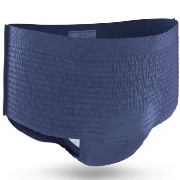 A 8 darabos kiszerelésben kapható TENA Men Active Fit Pants Plus L/XL férfi betét véget vet a s