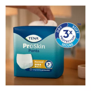 Az S-es TENA Pants Normal pelenkanadrág hölgyeknek és férfiaknak egyaránt kényelmes és puha ink