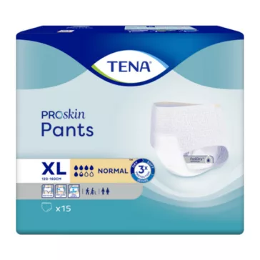 A 30 darabos kiszerelésben kapható, XL-es TENA Pants Normal pelenkanadrág puha és kényelmes ink