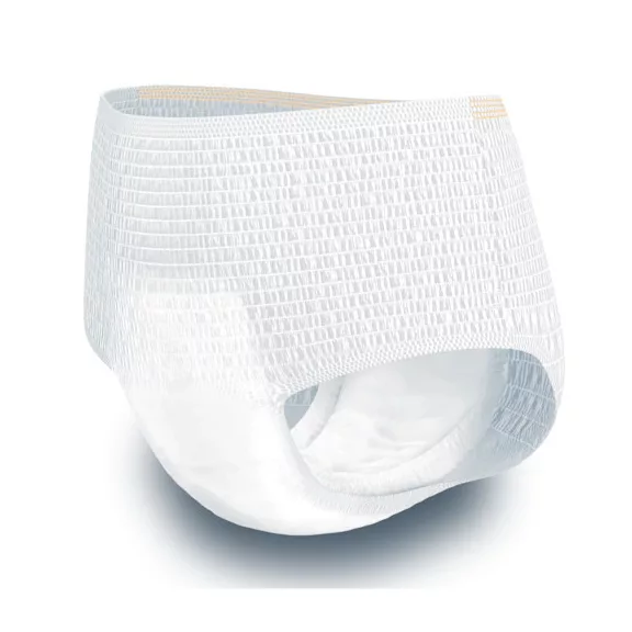 A 30 darabos kiszerelésben kapható, XL-es TENA Pants Normal pelenkanadrág puha és kényelmes ink