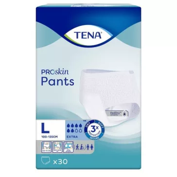 Az L méretű TENA Pants Extra inkontinencia-nadrágpelenka különleges kialakításának köszönhetően