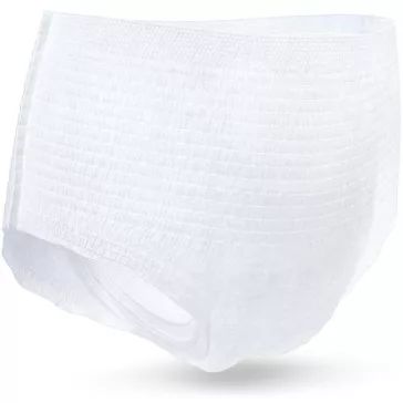A tizenkét darabos kiszerelésben kapható, M-es TENA Pants Super pelenkanadrág hamar magába zárj